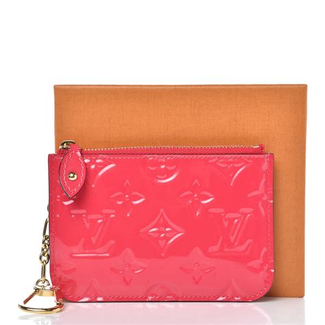 lv key pouch pink